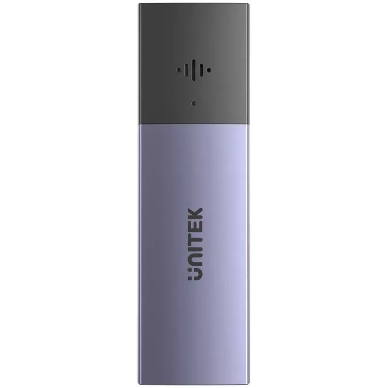UNITEK SolidForce Smart Anti-Loss M.2 NVMe PCIe SSD Enclosure USB 3.2 Gen 2 Type-C 10Gbps Tool-Free