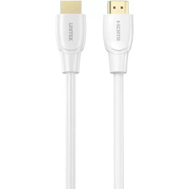 UNITEK HDMI Cable 2.1 8K HDR White 1M