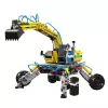 LEAN TOYS Klocki Konstrukcyjne Mobilna Koparka Terenowa 1392 szt.