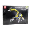LEAN TOYS Klocki Konstrukcyjne Mobilna Koparka Terenowa 1392 szt.