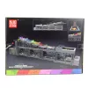 LEAN TOYS Klocki konstrukcyjne Tor kulkowy z silnikiem elektrycznym 1038 elementów