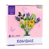 LEAN TOYS Klocki Konstrukcyjne Dekoracyjny Bukiet Kolorowych Kwiatów 925 szt.