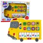 LEAN TOYS Elektryczne Pianino Edukacyjne dla Maluchów Żółty Autobus