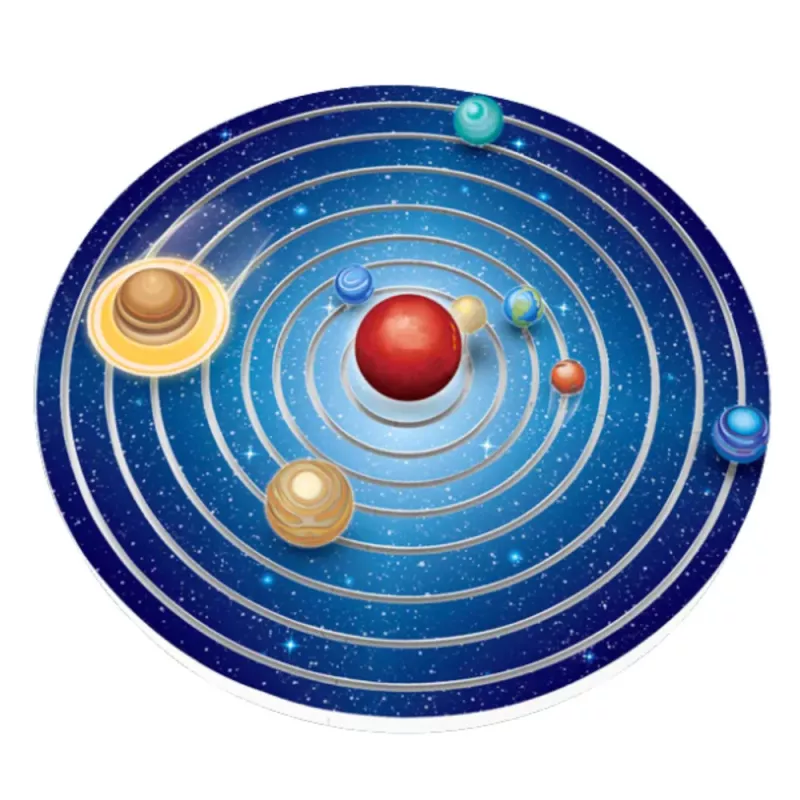 LEAN TOYS DIY Solar System Planets Plastic Educational Kit