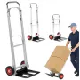 LEAN Składany Aluminiowy Wózek Magazynowy 90kg