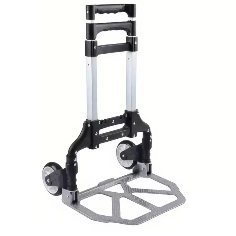 LEAN Lekki Składany Aluminiowy Wózek Transportowy Magazynowy 70kg