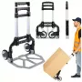 LEAN Lekki Składany Aluminiowy Wózek Transportowy Magazynowy 70kg