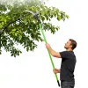 LEAN Sekator teleskopowy z piłą do gałęzi 2w1 na tyczce 125-240 cm