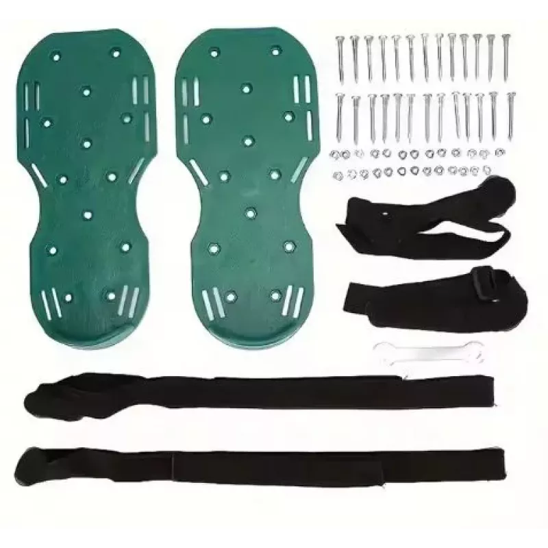 Nakładki na buty do aeracji i wertykulacji LEAN z kolcami do trawy