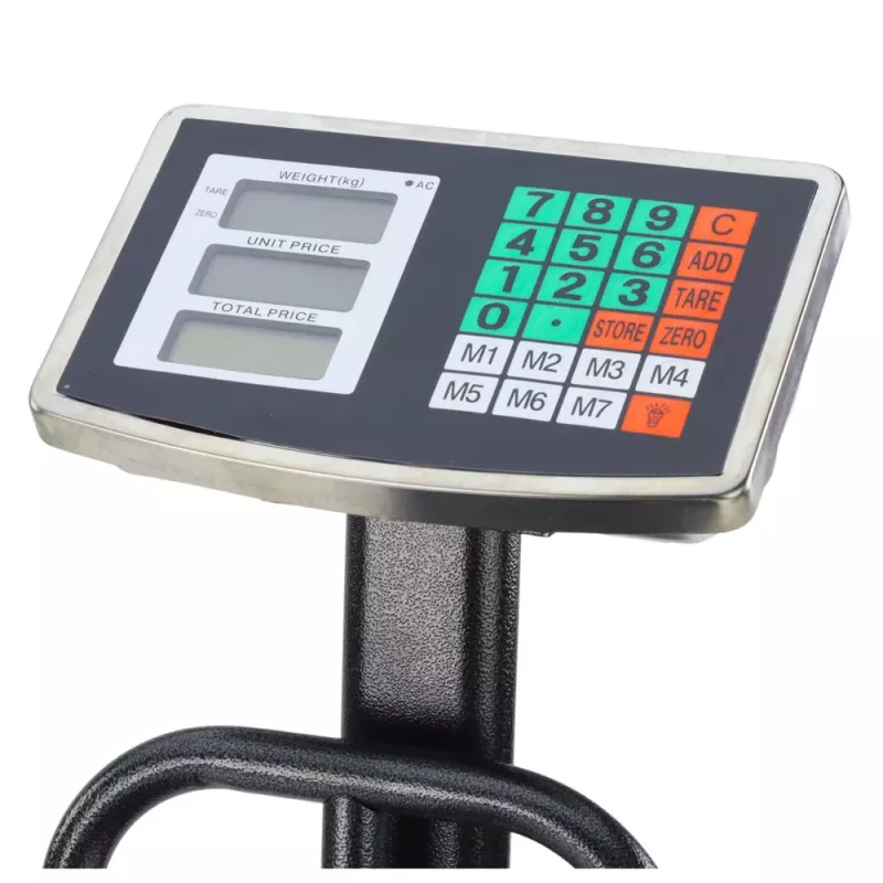 LEAN LCD Elektroniczna Waga Platformowa Magazynowa Dokładność do 20g 200kg