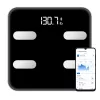 LEAN Elektroniczna Waga Łazienkowa z Funkcją Smart Bluetooth, Aplikacja BMI BMR