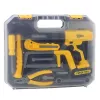 LEAN TOYS DIY Kit Wiertarka Narzędzia Światła Dźwięki Walizka