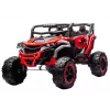 LEAN CARS M1 Czerwony pojazd akumulatorowy 4x4
