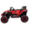 LEAN CARS M1 Czerwony pojazd akumulatorowy 4x4