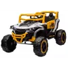 LEAN CARS M1 Biało-żółty pojazd akumulatorowy 4x4