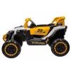 LEAN CARS M1 Biało-żółty pojazd akumulatorowy 4x4