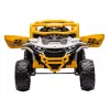 LEAN CARS M1 Biało-żółty pojazd akumulatorowy 4x4