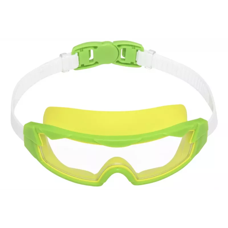 Bestway 21179 Zielone Okulary Pływackie z Ochroną UV i Powłoką Przeciwmgielną