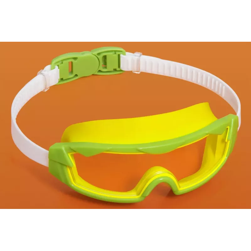 Bestway 21179 Zielone Okulary Pływackie z Ochroną UV i Powłoką Przeciwmgielną