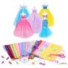 LEAN TOYS Zestaw kreatywny DIY do projektowania i szycia ubrań dla lalek