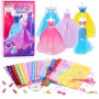 LEAN TOYS Zestaw kreatywny DIY do projektowania i szycia ubrań dla lalek