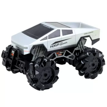 LEAN TOYS Off-road Vehicle Pick Up Truck Remote Controlled RC Lights Smoke Effect 1:16