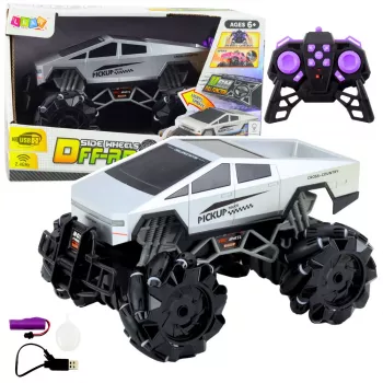 LEAN TOYS Off-road Vehicle Pick Up Truck Remote Controlled RC Lights Smoke Effect 1:16