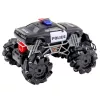 LEAN TOYS RC Policyjny Samochód Terenowy ze Światłami i Efektem Dymu 1:16