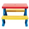 Dorex Blue Garden Table and Bench Set for Children 5067