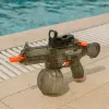 LEAN TOYS Elektryczny Pistolet na Wodę M416 z Podświetlanym Celownikiem 450 ml 8-10 m