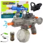 LEAN TOYS Elektryczny Pistolet na Wodę M416 z Podświetlanym Celownikiem 450 ml 8-10 m