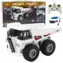 LEAN TOYS RC Wywrotka zdalnie sterowana z światłami i dźwiękami Biała 1:24