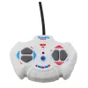 LEAN TOYS Zdalnie Sterowana Koparka Budowlana RC Światła Biały 1:30