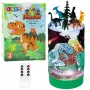 LEAN TOYS DIY Dinosaurs in a Jar Creative Kit Night Light Remote Control