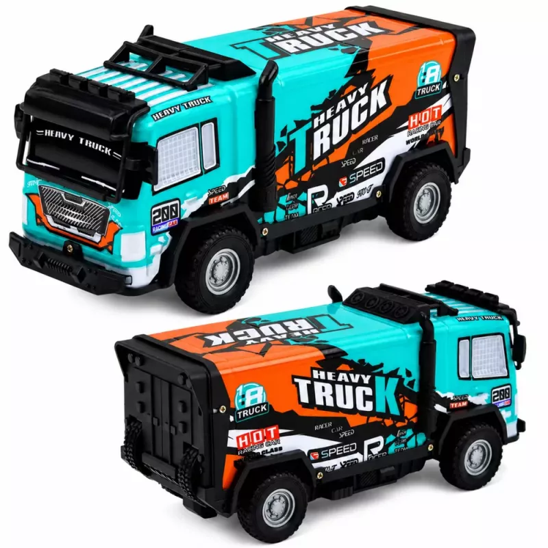 LEAN TOYS Off-road Vehicle Truck Illuminated Body Drive Sounds 1:16 RC Truck 4WD 2.4 GHz Green/Black