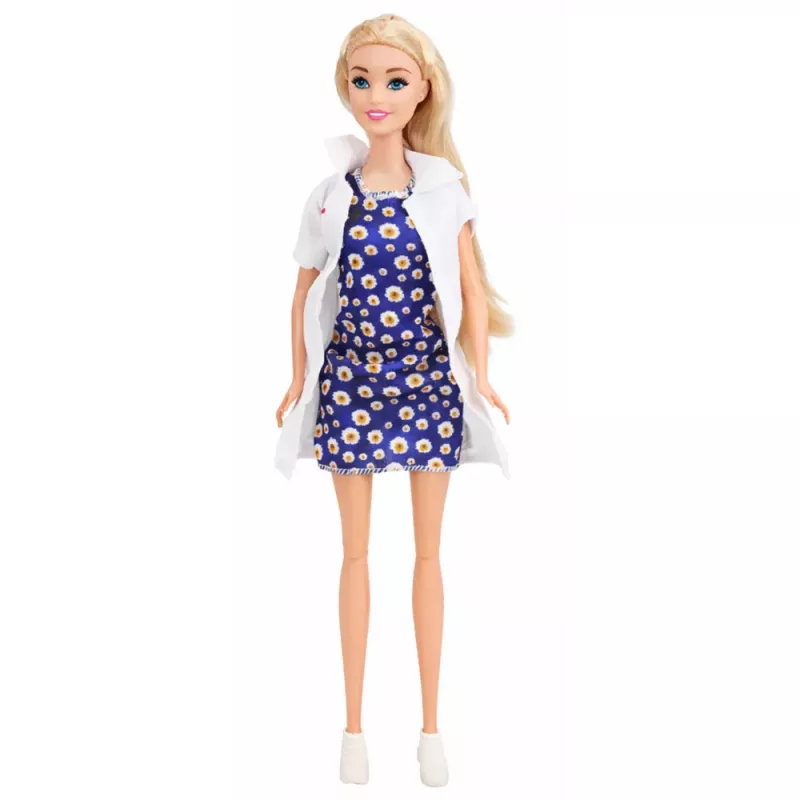 LEAN TOYS Mobilny Szpital Ambulans z Noszami 2w1 Akcesoria Doktora dla Lalek