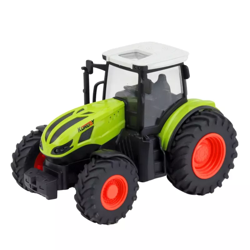 LEAN TOYS RC Remote Controlled Agricultural Farm Tractor with Baler 1:24