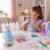 LEAN TOYS DIY Zestaw do szycia sukienek dla lalek Mały Projektant Mody 143 szt.
