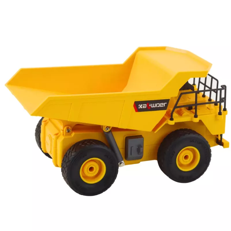 LEAN TOYS Zdalnie Sterowana Wywrotka Budowlana RC LED Światła 1:24