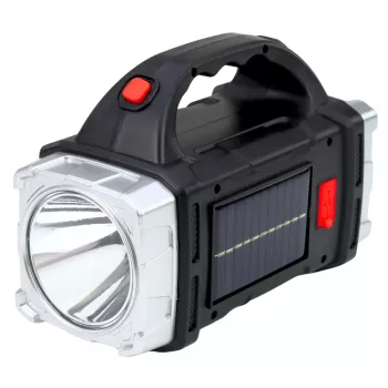 LEAN HB-1678 38W Multifunkcyjna Szerokokątna Latarka LED z Ładowaniem Słonecznym