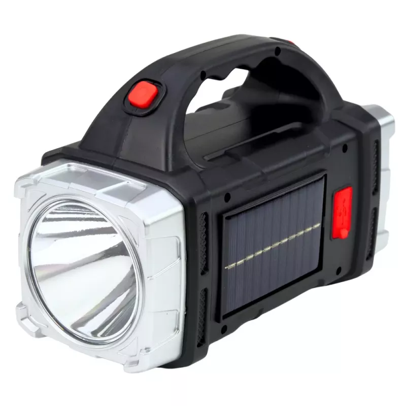 LEAN HB-1678 38W Multifunkcyjna Szerokokątna Latarka LED z Ładowaniem Słonecznym