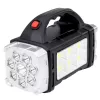 LEAN HB-1678 38W Multifunkcyjna Szerokokątna Latarka LED z Ładowaniem Słonecznym