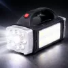 LEAN HB-1678 38W Multifunkcyjna Szerokokątna Latarka LED z Ładowaniem Słonecznym