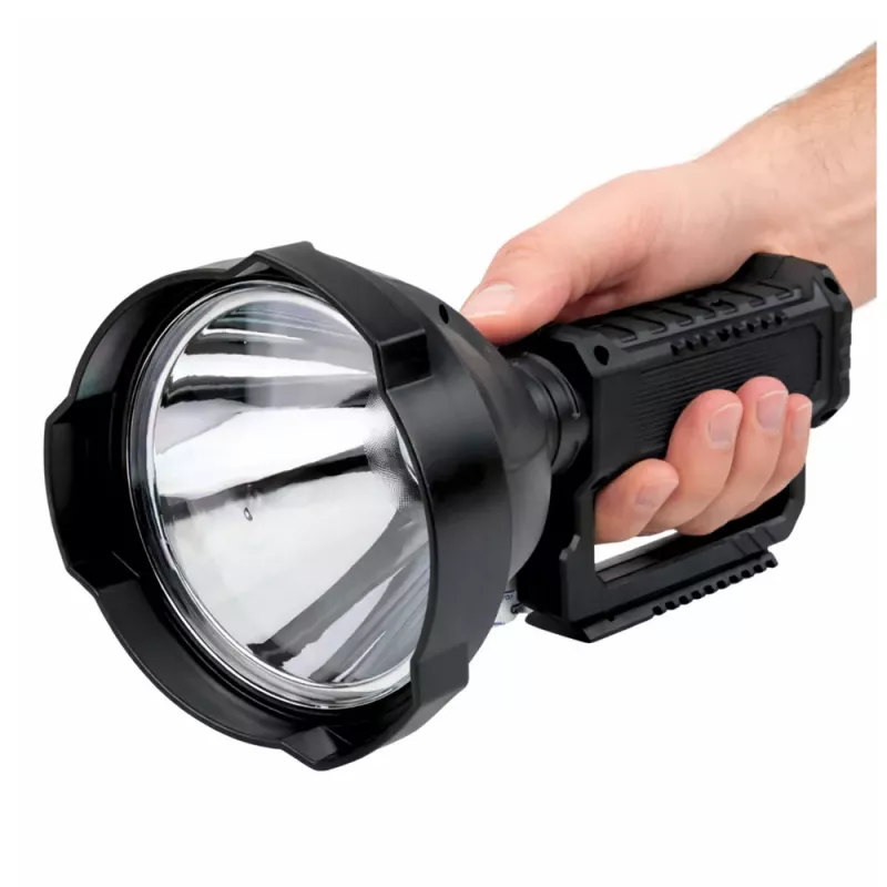 LEAN Duża Latarka Szperacz z Statywem LED Searchlight W5120 Powerbank 31 cm