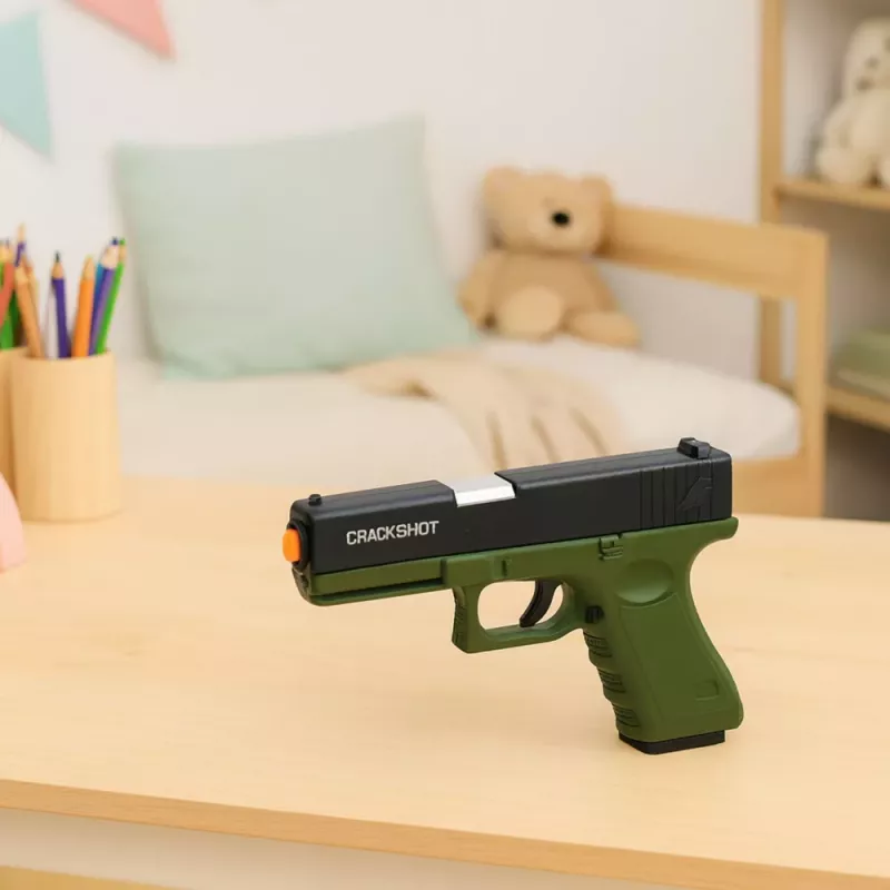 LEAN TOYS Naboj do pistoletu piankowego Zielony - 100 szt.