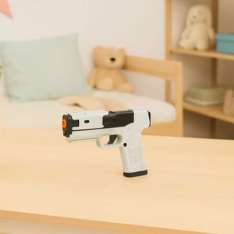 LEAN TOYS Naboj do pistoletu zabawkowego Piankowe naboje amunicja biała (100 szt.)