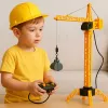 LEAN TOYS Żuraw Budowlany RC na Kablu 360° Obrót 71 cm