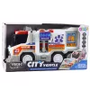 LEAN TOYS Ambulance City Ambulance Medical Vehicle z napędem, światłami i dźwiękami