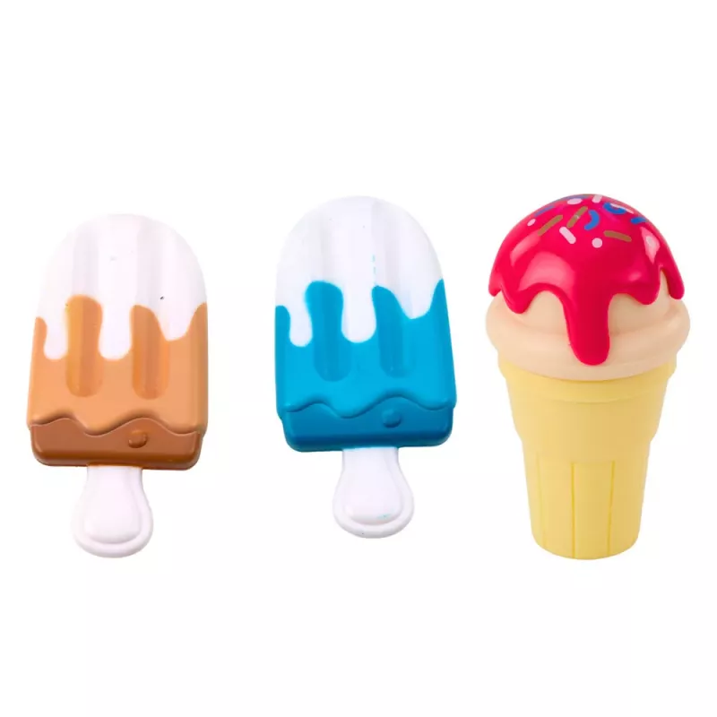 LEAN TOYS Zestaw Słodkości Lody dla Dzieci Łyżka do Lodów Pudełko 14 szt.
