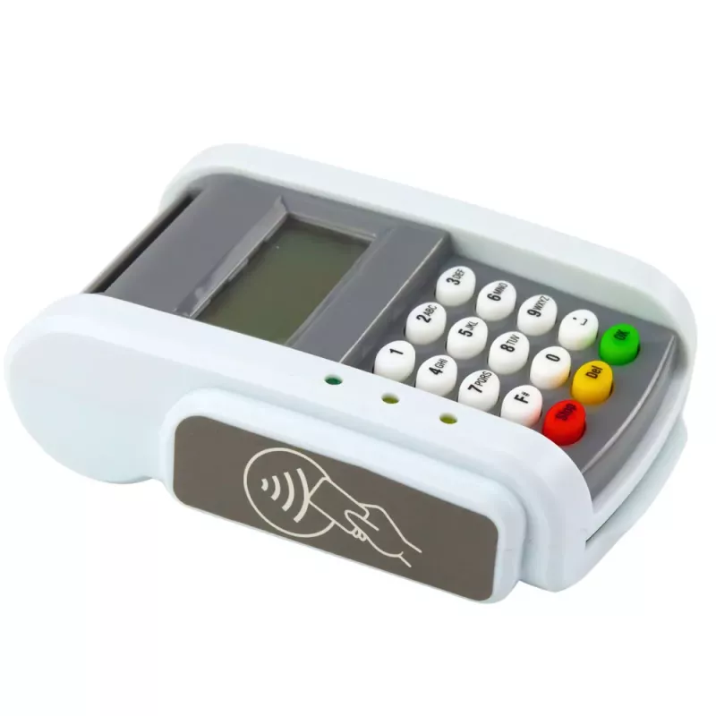 LEAN TOYS Zestaw Sklepowy Terminal Płatniczy Telefon Karta Światła Dźwięki